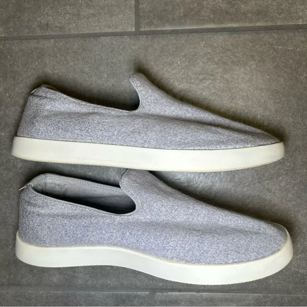 Allbirds Wool Loungers Gray Slip On Casual Sneakers Women’s Shoe Size 10